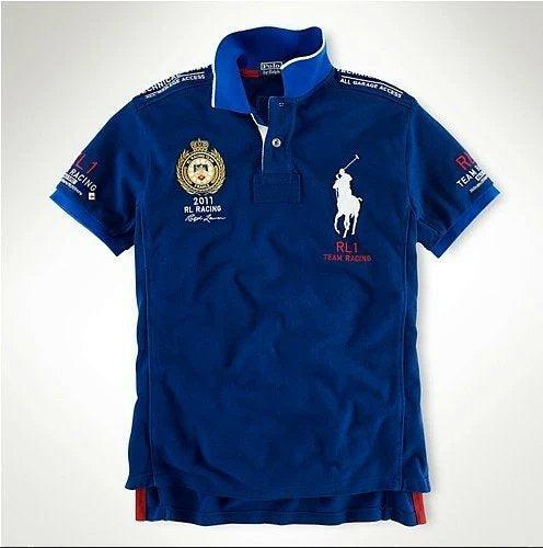 RACING RL POLO VINTAGE I BLUE