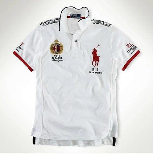 RACING RL POLO VINTAGE I WHITE