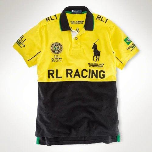 RACING RL POLO VINTAGE I YELLOW