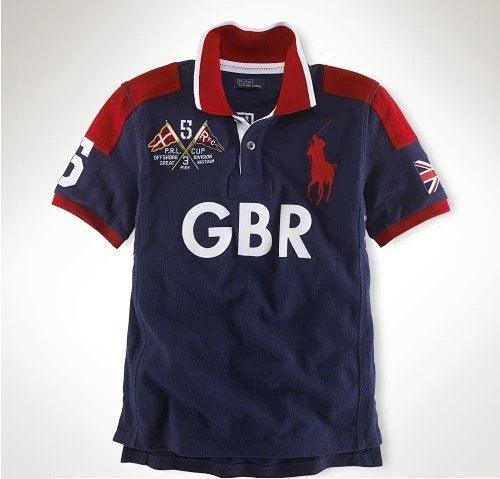 RL POLO VINTAGE I GBR I NAVY/RED