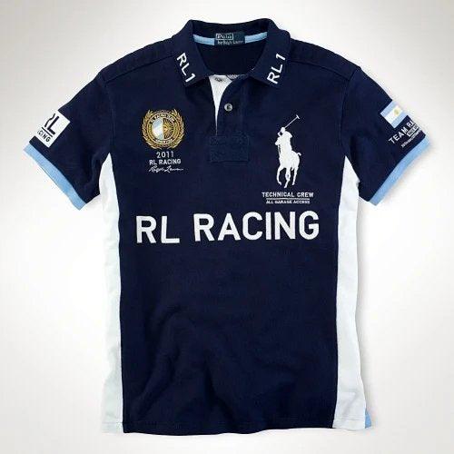 RACING RL POLO VINTAGE I NAVY